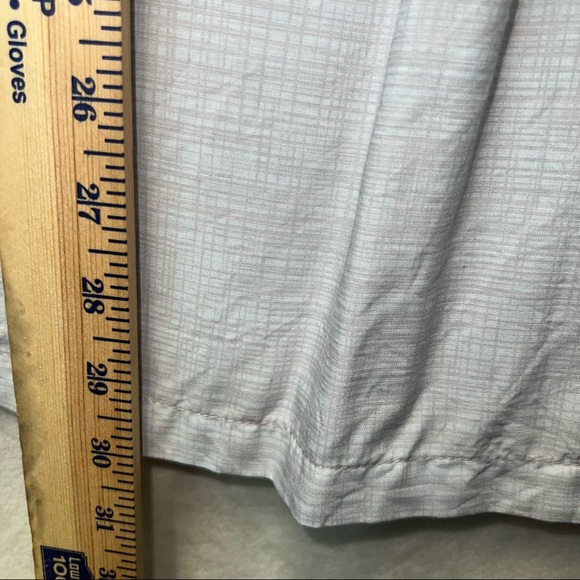 Kulanui Hawaiian shirt mens medium University Of Hawaii Gray Floral Hibiscus - Picture 6 of 6